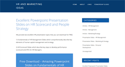 Desktop Screenshot of marketinghrdpresentation.com